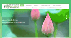 Desktop Screenshot of mindfulnesspsychologywellbeing.com